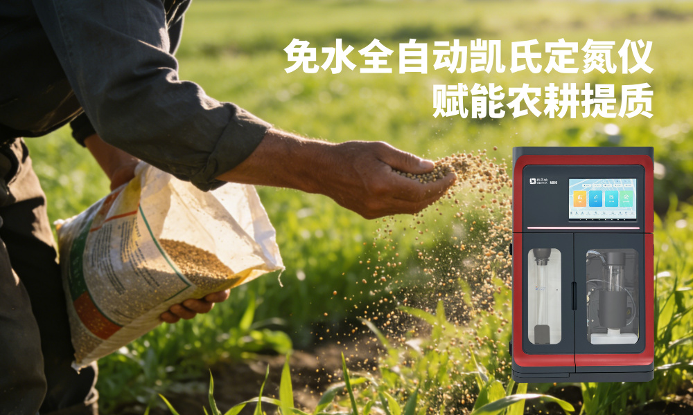 免水全自動凱氏定氮儀賦能農耕提質